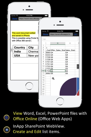 Win Surface Pro: SharePoint for Windows Authentication mobile client screenshot 3