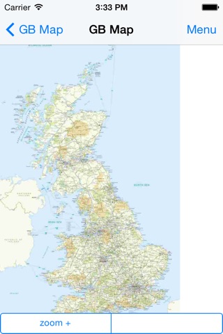 Great Britain Map screenshot 3