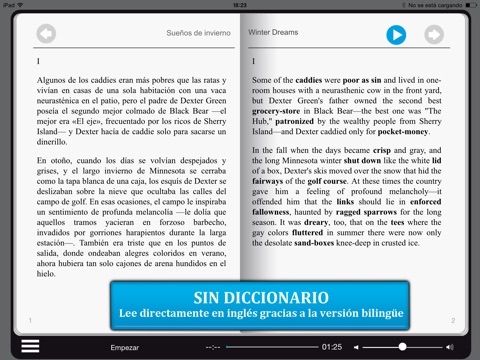 TWIN BOOKS - F. Scott Fitzgerald. Sueños de invierno screenshot 2