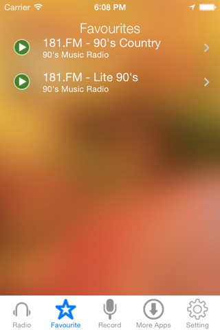 90's Music Radio Recorder screenshot 3