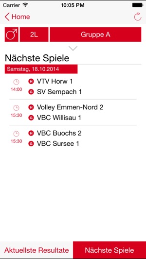 SVRI Innerschweizer Volleyball(圖2)-速報App