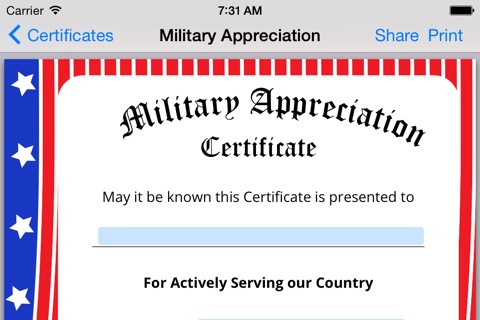 Appreciation Certificates 01 screenshot 4