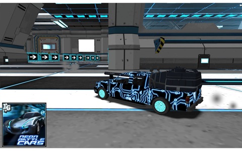 Neon Battle Cars Racing screenshot 2