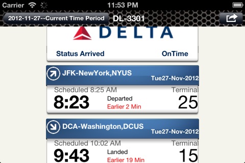 iFlightBoard Live-- Departures & Arrivals screenshot 4