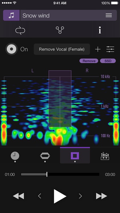 PSOFT Audio Player screenshot1