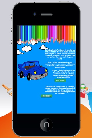 Coloring Book Vehicles screenshot 2