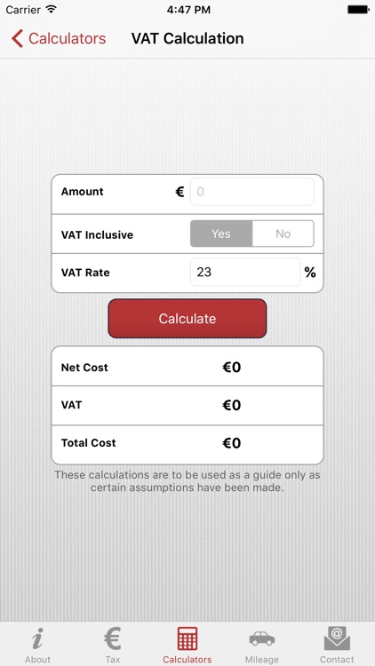 PGL Tax App