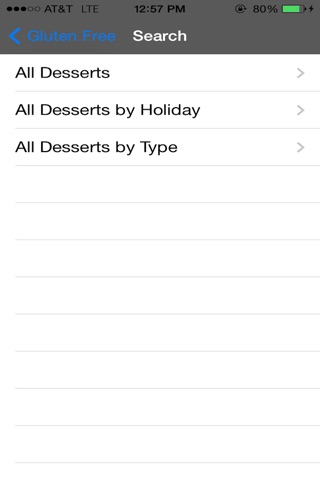 Gluten Free Recipes Holiday Desserts Treats screenshot 2