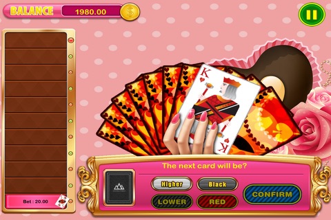 A Sweet Lucky Candy Gummy Hi-Lo Casino Games - Play Big Jackpot Fun Yummy Cookie Cards Blitz Free screenshot 3