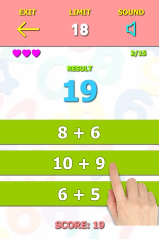 Those Numbers 3 - Free Math Game screenshot 2