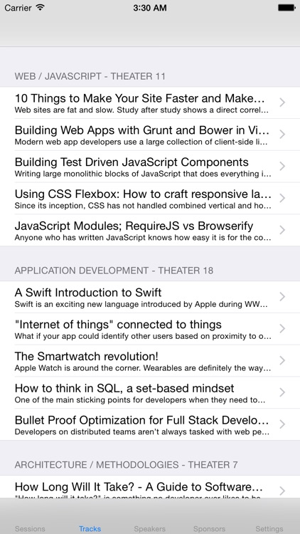 Stir Trek Conference App