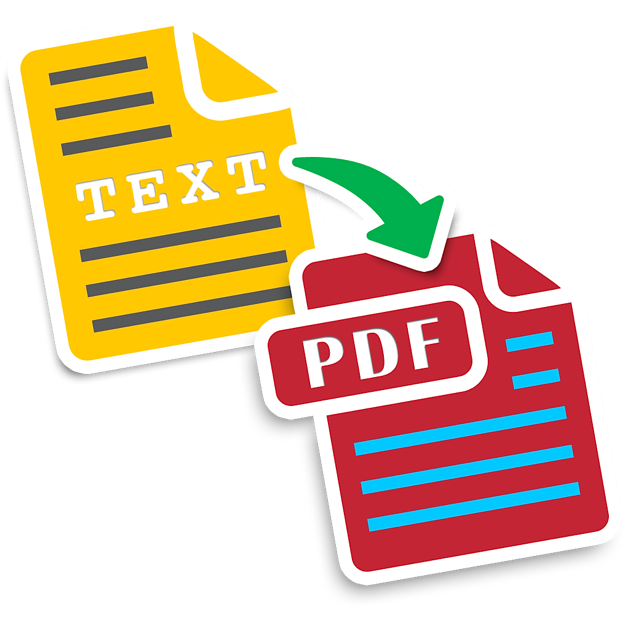 Конвертировать plan в pdf. Txt to pdf. Text in document.