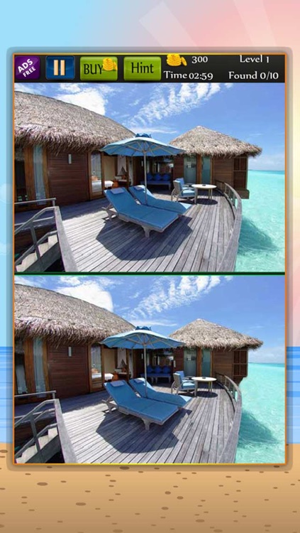 Spot The Difference At Beach