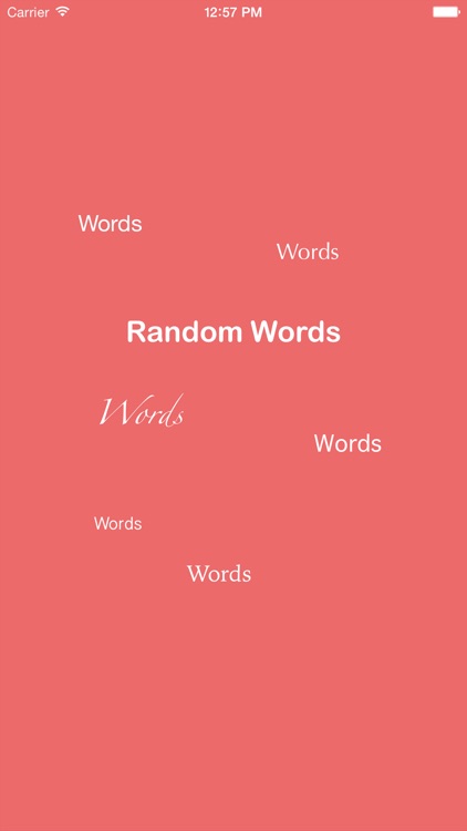 Random Words