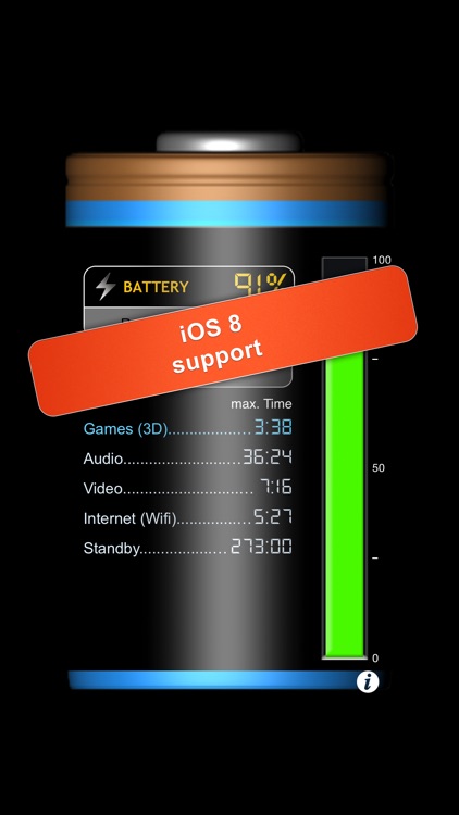 iBattery Pro - Battery status and maintenance screenshot-0