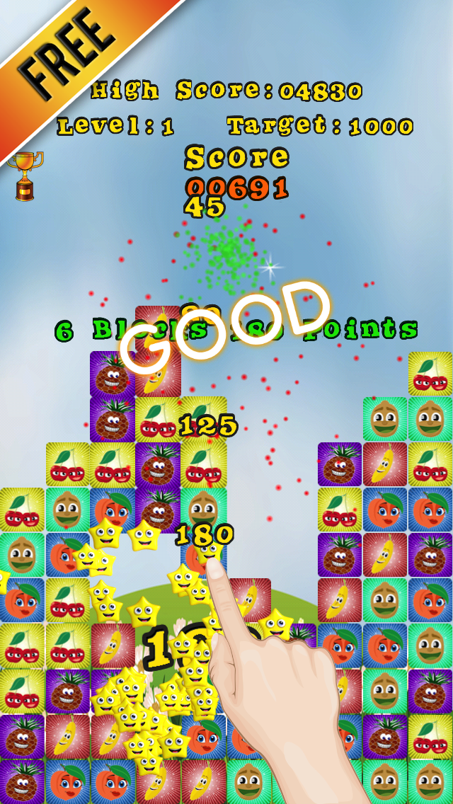 Food Saga Puzzle Blitz 2: Hidden Fruit of Magic Match  - Free Game Editionのおすすめ画像1