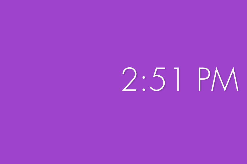 ZenClock: A Beautiful, Minimal Clock screenshot 3