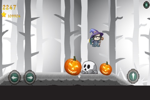 Halloween Witch Run screenshot 3