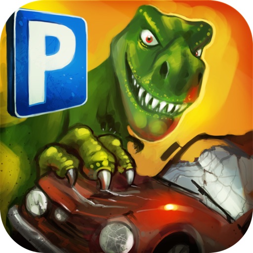 Action Kids Jurassic Parking 3D - Real Car Racing & Parking Games Driving Test Simulator Free iOS App