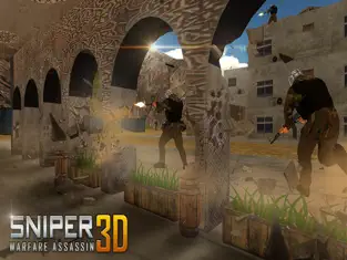 Imágen 2 Sniper Guerrero 3D: Guerra del Desierto iphone