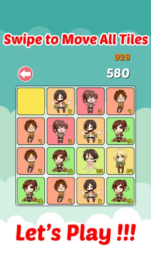 2048 Manga : Slide The Tiles Numbers Puzzle Match Games Free(圖1)-速報App