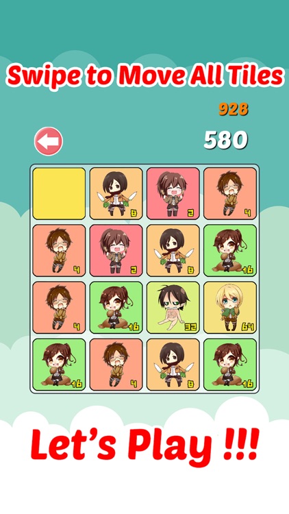 2048 Manga : Slide The Tiles Numbers Puzzle Match Games Free Editions for Attack On Titan