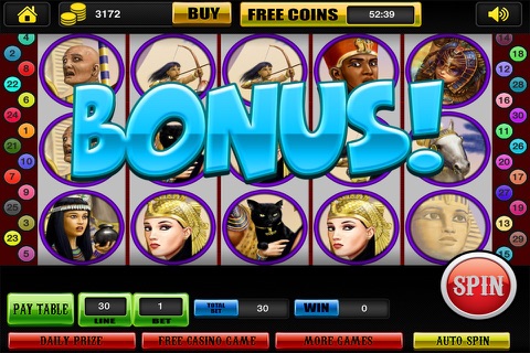 777 Lucky Pharaoh's Slots Master Fire Blast - Win Big Doubledown Jackpot Casino Games Pro screenshot 4