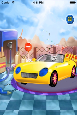 New Car Makeup & salon for kids - car washing and repair screenshot 3