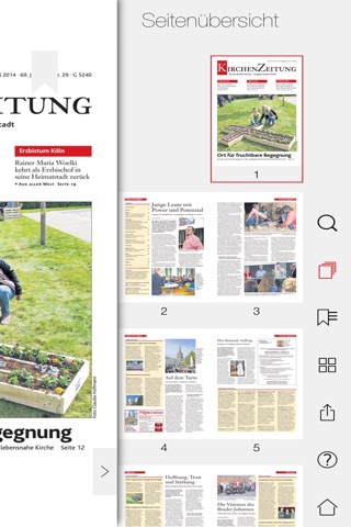 KirchenZeitung Bistum Aachen screenshot 4