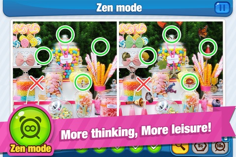 Spot Yummy Candy! Find the Difference: Kids & Toddlers Games screenshot 2