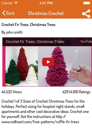 Christmas Crochet & Knitting Ideas screenshot 4