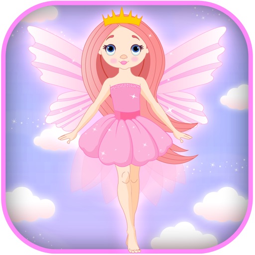 Flying Princess Fairy Escape - Killer Bees Avoiding Rush Icon