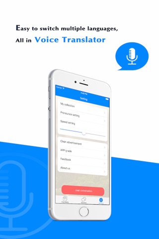 Voice translation Officer - real voice dialogue translation tool screenshot 3