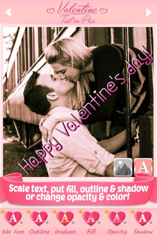 My Romantic Text on Pics - Add Caption to Photos & Write Love Quotes for your Valentine screenshot 2
