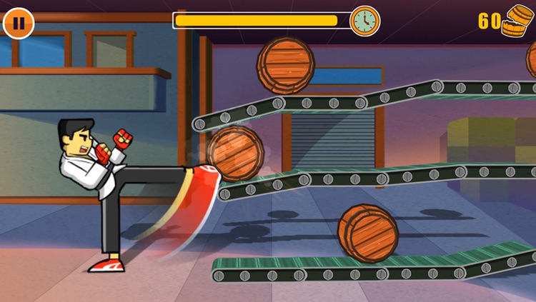 Barrel Kick Fighter 2: An addictive arcade style action free game