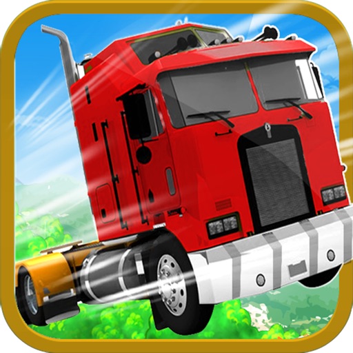 Semi Truck Madness - Real Monster Truck Car drive stunts Park Racing Games icon