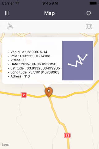 Dakitrack GPS Tracker gps screenshot 3