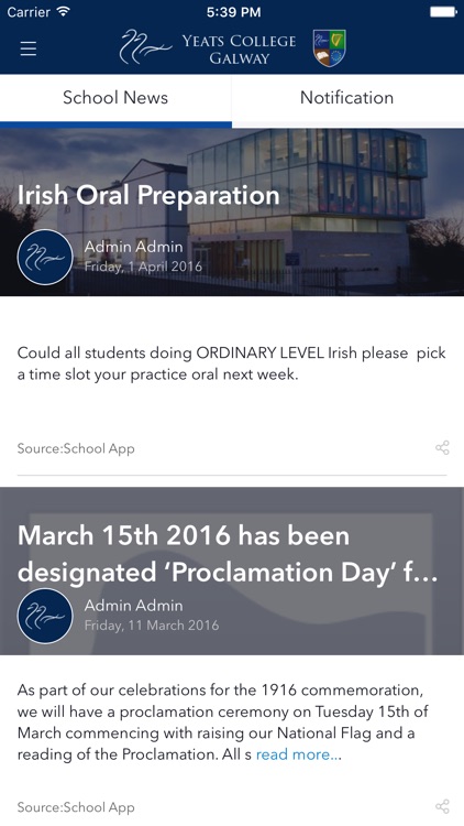 Yeats College, Galway screenshot-3