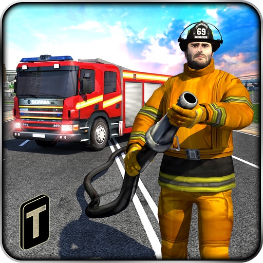 Firefighter 3D: The City Hero iOS App