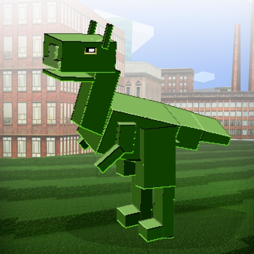 Cube Dinosaur: Monster Mayhem 3D Full icon