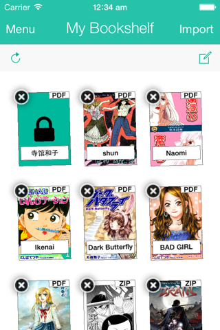Manga Browser screenshot 2
