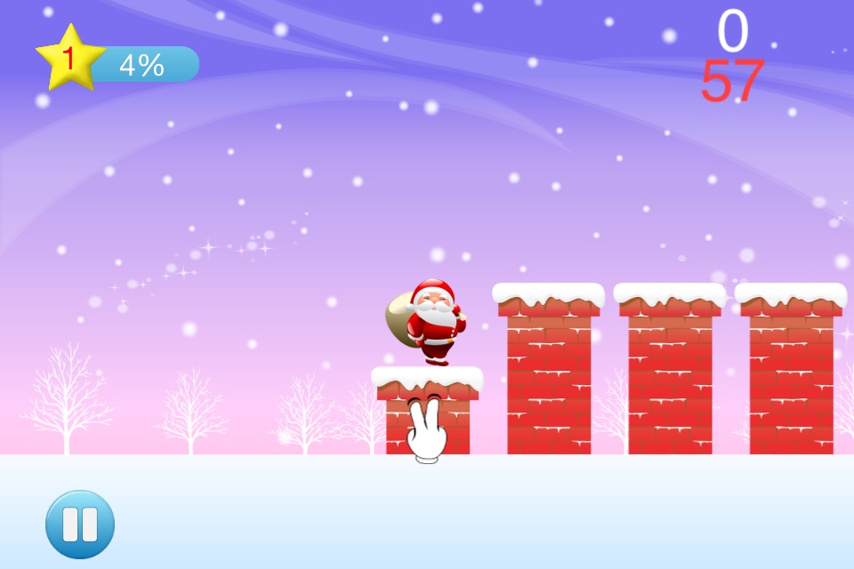 Aha Santa Jump screenshot 2