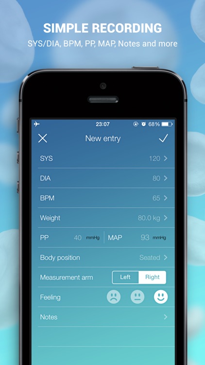 Blood Pressure Monitor PRO with online consultation screenshot-3