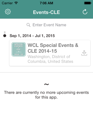 WCL Special Events & CLE screenshot 2