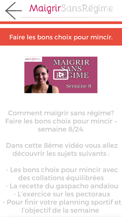 How to cancel & delete Video Maigrir sans Regime from iphone & ipad 4