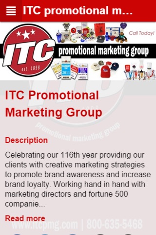ITC Promotional Marketing screenshot 2