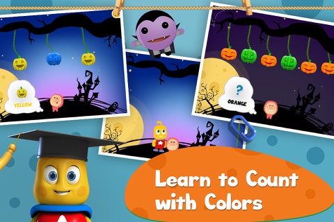 Pumpkin Colors Playtime - Colors Matching Game for Kids screenshot 2