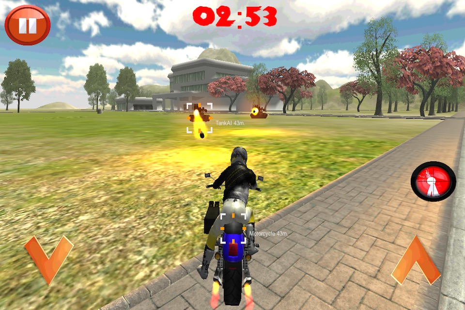 Hill Moto Battle screenshot 3