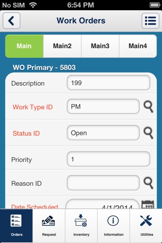 iMaint Mobile 3.5 screenshot 2