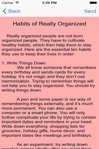 Organize Home, Office, and Life screenshot 2